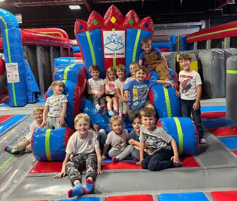 The Bounce House Shreveport is the perfect place for a birthday party for all ages!